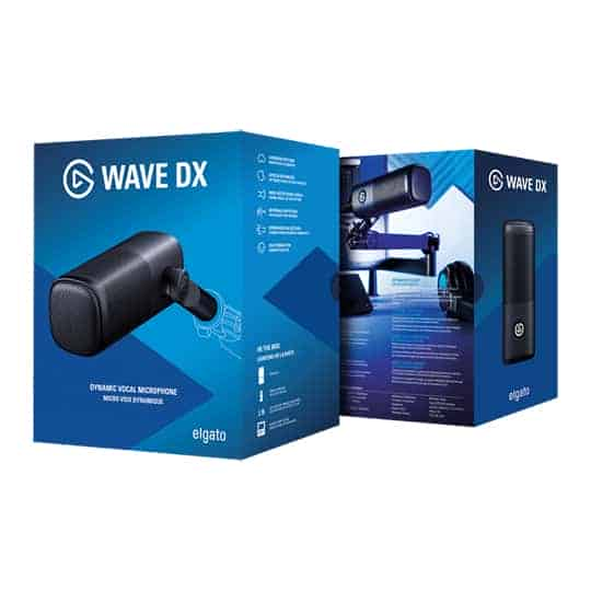 Elgato Wave DX Dynamic XLR Vocal Streaming Microphone